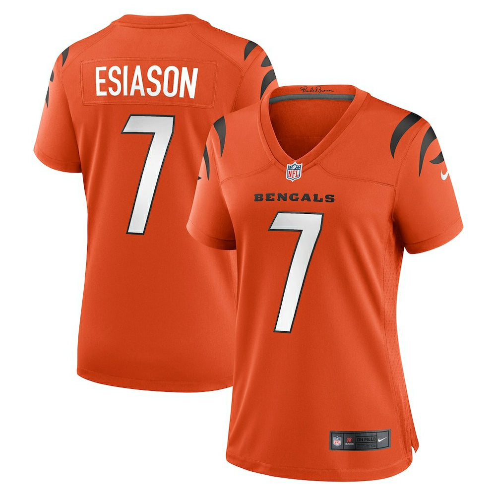 Boomer Esiason Cincinnati Bengals Women's Retired Game Jersey Orange | Nike for Sale