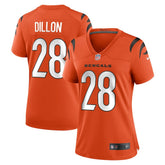 Corey Dillon Cincinnati Bengals Women's Retired Game Jersey Orange | Nike for Sale