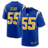 Junior Seau Los Angeles Chargers Retired Player Alternate Game Jersey Royal | Nike for Sale
