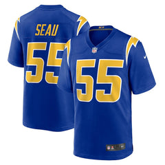 Junior Seau Los Angeles Chargers Retired Player Alternate Game Jersey Royal | Nike for Sale