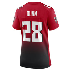 Warrick Dunn Atlanta Falcons Women's Retired Game Jersey Red | Nike for Sale