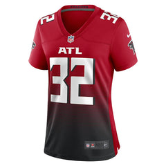 Jamal Anderson Atlanta Falcons Women's Retired Game Jersey Red | Nike for Sale