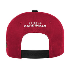Arizona Cardinals Youth Lock Up Snapback Hat Cardinal/Black | NFL