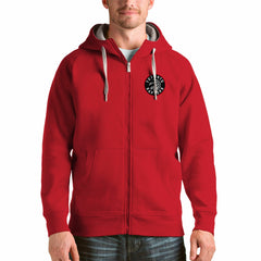 Toronto Raptors Antigua Logo Victory Full-Zip Hoodie Red - NBA