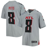 Kyle Pitts Atlanta Falcons Youth Inverted Game Jersey Gray | Nike for Sale