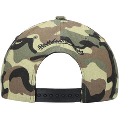 Brooklyn Nets Woodland Desert Snapback Hat Camo - NBA