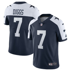 Trevon Diggs Dallas Cowboys Alternate Vapor Limited Jersey Navy | Nike for Sale