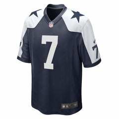 Trevon Diggs Dallas Cowboys Alternate Game Team Jersey Navy | Nike for Sale