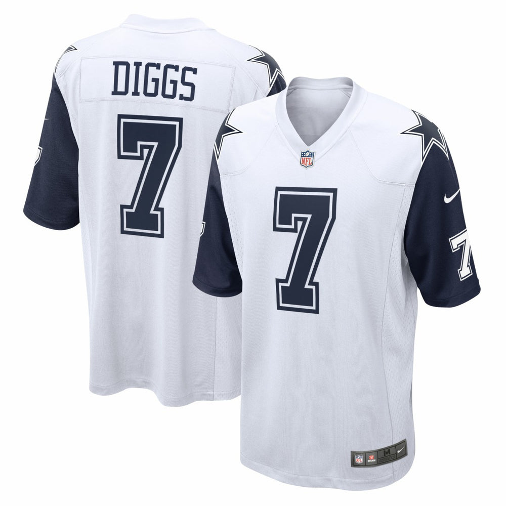 Trevon Diggs Dallas Cowboys Alternate Game Team Jersey White | Nike for Sale