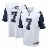 Trevon Diggs Dallas Cowboys Alternate Game Team Jersey White | Nike for Sale