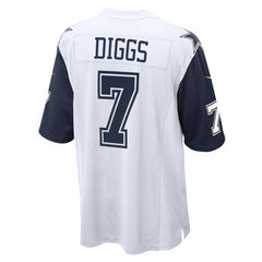 Trevon Diggs Dallas Cowboys Alternate Game Team Jersey White | Nike for Sale