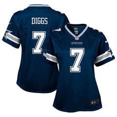 Trevon Diggs Dallas Cowboys Girls Youth Game Jersey Navy | Nike for Sale
