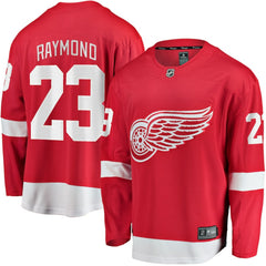 Lucas Raymond Detroit Red Wings Fanatics Home Breakaway Player Jersey - Red - NHL
