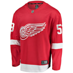 Moritz Seider Detroit Red Wings Fanatics Home Breakaway Player Jersey - Red - NHL