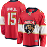 Anton Lundell Florida Panthers Fanatics Home Breakaway Player Jersey - Red - NHL