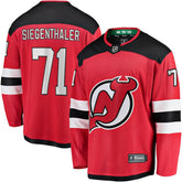 Jonas Siegenthaler New Jersey Devils Fanatics Home Breakaway Player Jersey - Red - NHL
