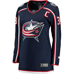 Boone Jenner Columbus Blue Jackets Women's Home Breakaway Player Jersey - Navy - NHL