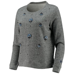 Dallas Cowboys Women's Amal Pullover Sweater Gray | NFL