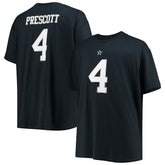 Dak Prescott Dallas Cowboys Big & Tall Player Name & Number T-Shirt Navy | NFL