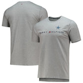 Dallas Cowboys Tommy Hilfiger Graphic T-Shirt Gray | NFL