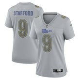 Matthew Stafford Los Angeles Rams Women's Atmosphere Fashion Game Jersey Gray | Nike for Sale