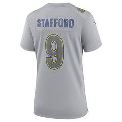Matthew Stafford Los Angeles Rams Women's Atmosphere Fashion Game Jersey Gray | Nike for Sale
