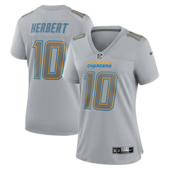 Justin Herbert Los Angeles Chargers Women's Atmosphere Fashion Game Jersey Gray | Nike for Sale