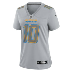 Justin Herbert Los Angeles Chargers Women's Atmosphere Fashion Game Jersey Gray | Nike for Sale