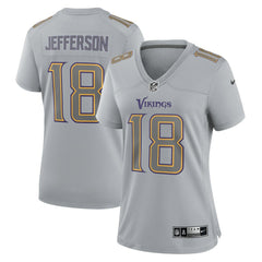 Justin Jefferson Minnesota Vikings Women's Atmosphere Fashion Game Jersey Gray | Nike for Sale