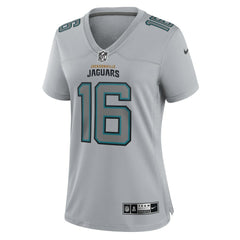 Trevor Lawrence Jacksonville Jaguars Women's Atmosphere Fashion Game Jersey Gray | Nike for Sale