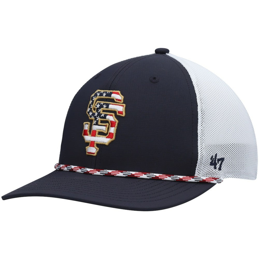 San Francisco Giants '47 Flag Fill Trucker Snapback Hat - MLB