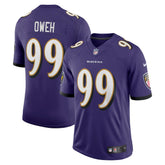 Odafe Oweh Baltimore Ravens Vapor Limited Jersey Purple | Nike for Sale
