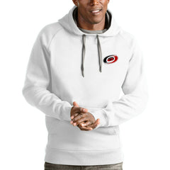 Carolina Hurricanes Antigua Victory Pullover Hoodie - White - NHL