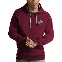 Colorado Avalanche Antigua Victory Pullover Hoodie - Burgundy - NHL