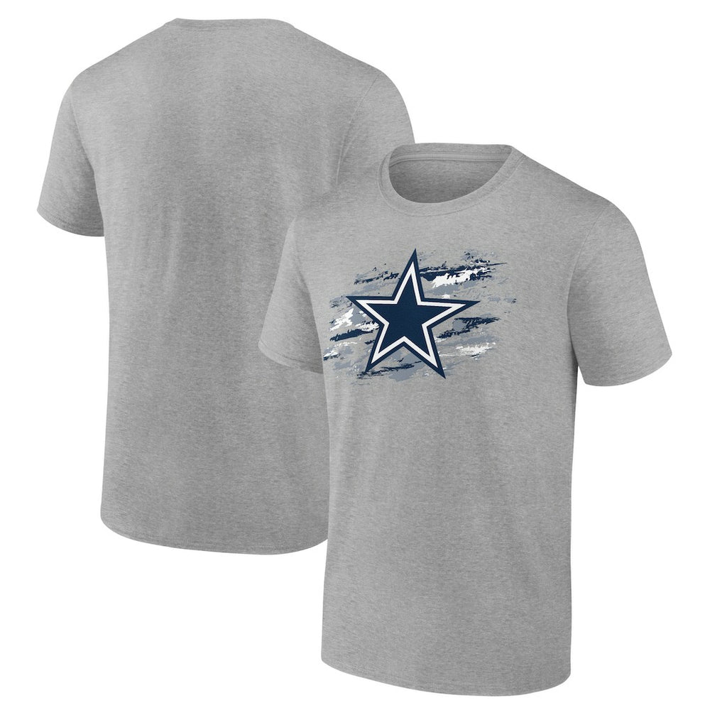 Dallas Cowboys True Color T-Shirt Heathered Gray | NFL