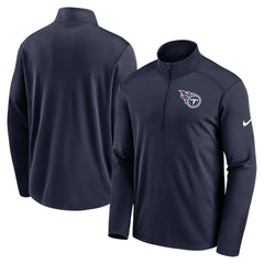 Tennessee Titans Logo Pacer Performance Half-Zip Jacket Navy | Nike for Sale