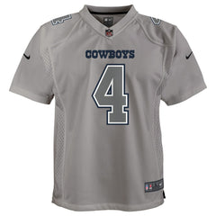 Dak Prescott Dallas Cowboys Youth Atmosphere Game Jersey Gray | Nike for Sale