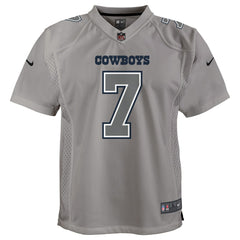 Trevon Diggs Dallas Cowboys Youth Atmosphere Game Jersey Gray | Nike for Sale