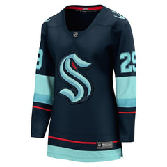 Vince Dunn Seattle Kraken Fanatics Women's Home Breakaway Player Jersey - Deep Sea Blue - NHL