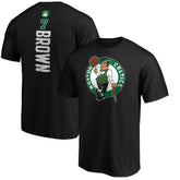 Jaylen Brown Boston Celtics Playmaker Name & Number T-Shirt Black - NBA