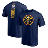Aaron Gordon Denver Nuggets Playmaker Name & Number T-Shirt Navy - NBA