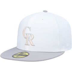 Colorado Rockies New Era 2007 World Series Side Patch Undervisor 59FIFTY Fitted Hat - MLB