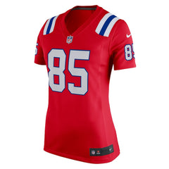 Hunter Henry New England Patriots Women's Team Game Jersey Red | Nike for Sale