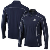 New York Yankees Columbia Shotgun Omni-Wick Quarter-Zip Pullover Jacket - MLB