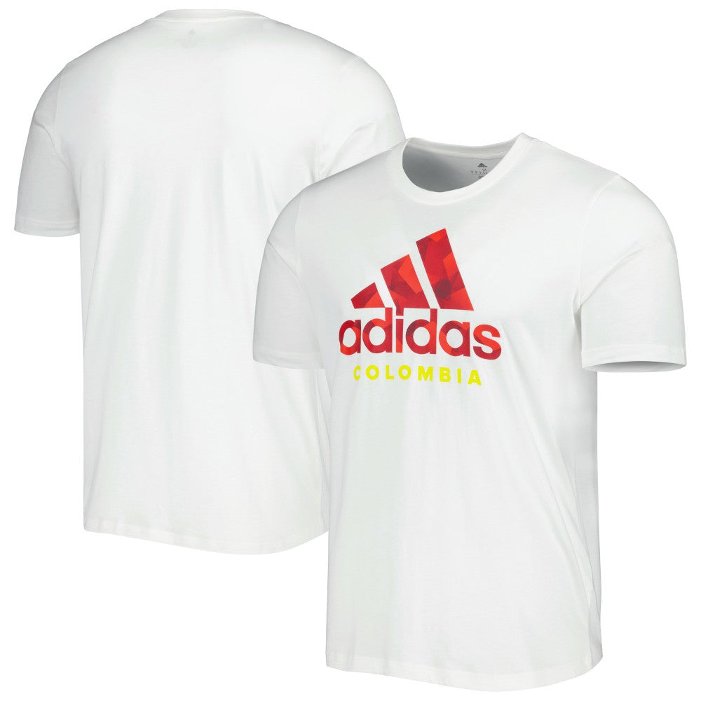Colombia National Team DNA Graphic T-Shirt White | Adidas Sale