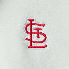St. Louis Cardinals The Wild Collective Women's Two-Hit Quarter-Zip Pullover Top - MLB