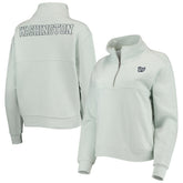 Washington Nationals The Wild Collective Women's Two-Hit Quarter-Zip Pullover Top - MLB