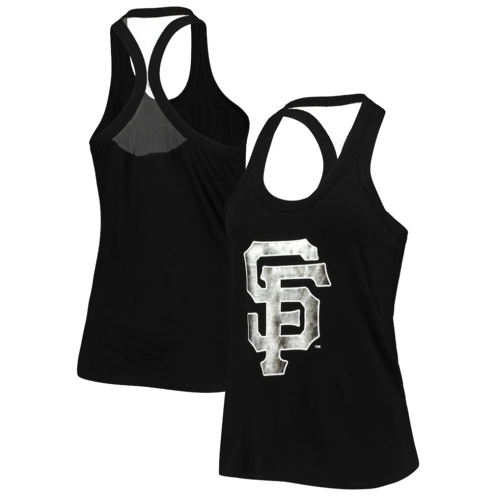 San Francisco Giants The Wild Collective Women's Tonal Athleisure Racerback Tank Top - MLB