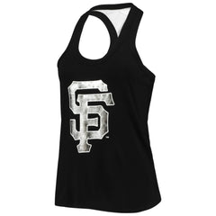 San Francisco Giants The Wild Collective Women's Tonal Athleisure Racerback Tank Top - MLB