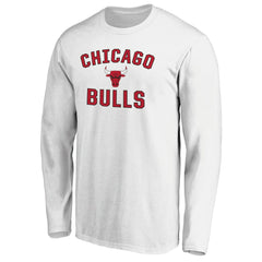 Chicago Bulls Victory Arch Long Sleeve T-Shirt White - NBA